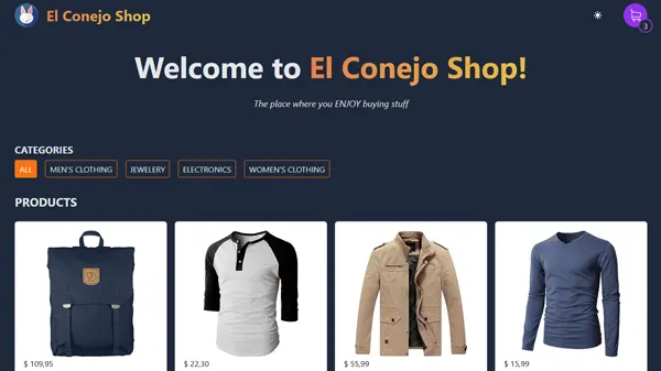 El Conejo Shop Desktop